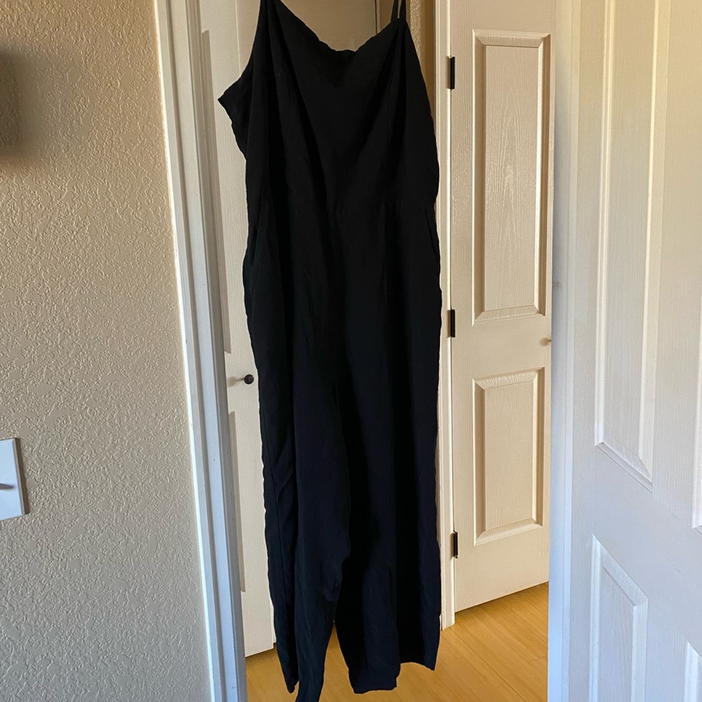 Black Capri Romper